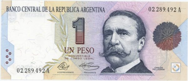 Argentina 1 Peso ND (1992-94) Neuf