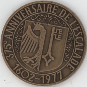 Médaille 375e Anniversaire de L'Escalade 1977 (vz)