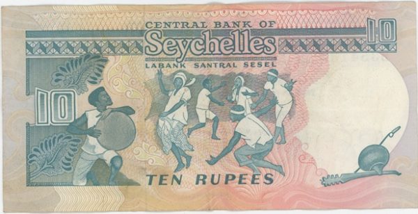 Seychelles 10 Rupees ND (1989) – Image 2