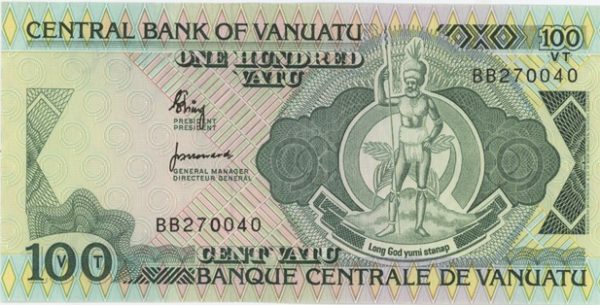 Vanuatu 100 Vatu ND (1982) Neuf