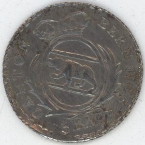 Bern 5 Batz 1826 (ss) en argent
