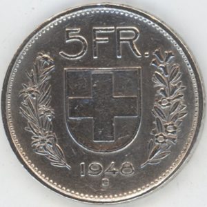 5 Francs 1948 (ss)