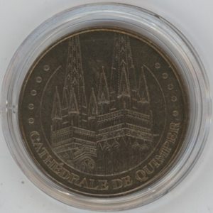 Monnaie de Paris Cathédrale de Quimper 2010 (vz-unz)