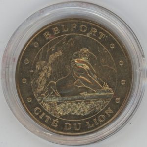 Monnaie de Paris Belfort Cité du Lion 2010 (vz-unz)