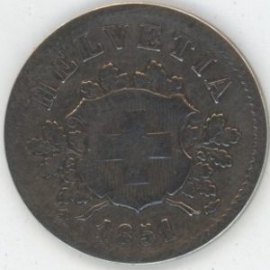 10 Centimes 1851 (s)