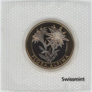 10 Francs comm. 2016 Edelweiss (unz)