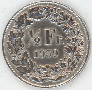 50 Centimes 1939 (ss)