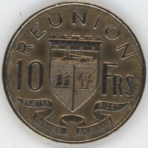Réunion 10 Francs 1955 (ss)
