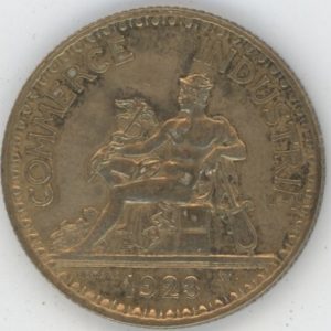 France 2 Francs 1923 Chambres de commerce (ss+)