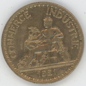 France 2 Francs 1924 Chambres de commerce (vz)