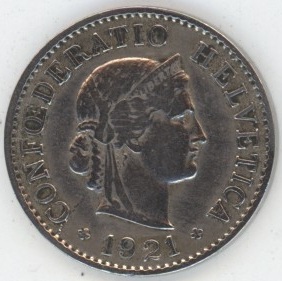 5 Centimes 1921 (ss)