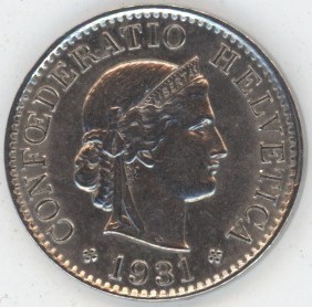 5 Centimes 1931 (ss+)