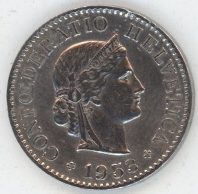 5 Centimes 1953 (ss+)