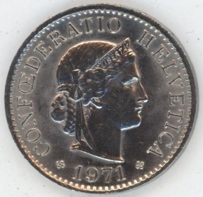 5 Centimes 1971 (vz)