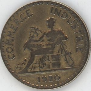 France 2 Francs 1920 Chambres de commerce (s-ss)
