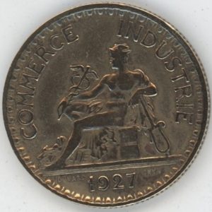 France 2 Francs 1927 Chambres de commerce (ss)