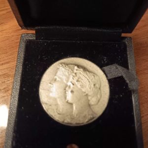 Médaille de Tir Zürich 1907 (vz) en argent