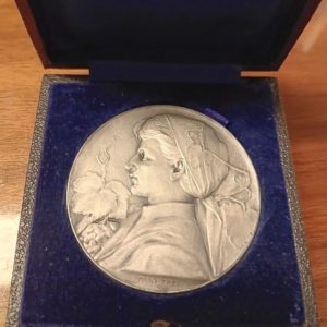 Médaille de Tir Valais Monthey 1903 (unz) en argent