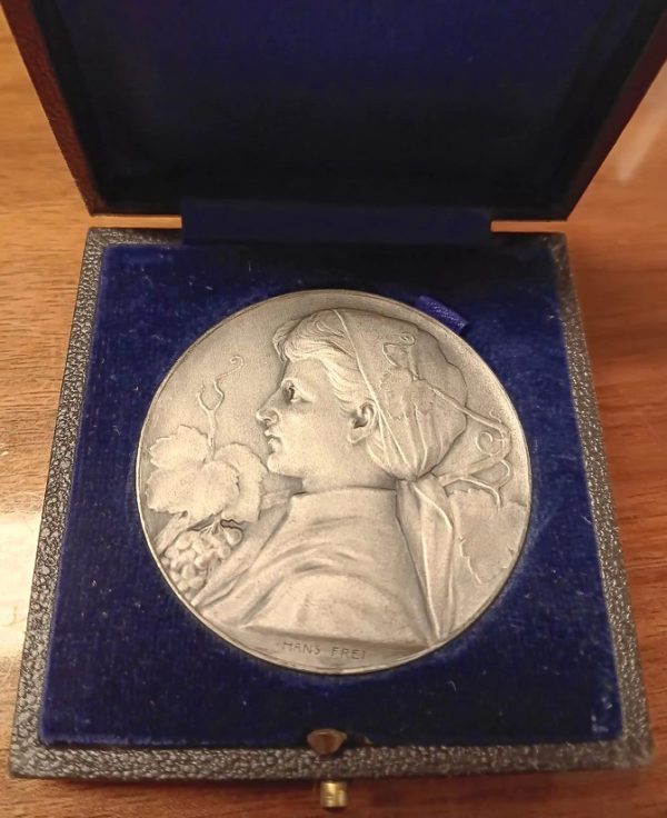 Médaille de Tir Valais Monthey 1903 (unz) en argent
