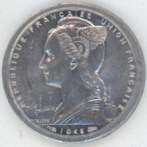 Cameroun Oriental Union française 1 Franc 1948 (ss-vz)
