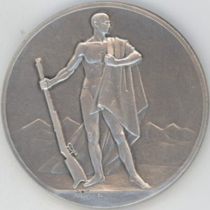Médaille de Tir Société Vaudoise des Carabiniers Maitrise 300m (vz-unz)