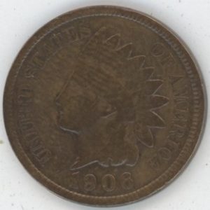 USA 1 Cent 1901 Indian Head (s-ss)