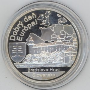 1 Ounce en argent 999 Europa Slowensko (unz)