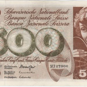 500 Francs 1973 Fontaine de Jouvence