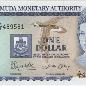 Bermuda 1 Dollar 1986 Neuf