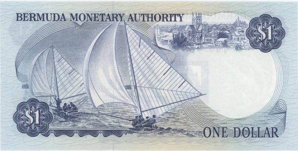 Bermuda 1 Dollar 1986 Neuf – Image 2