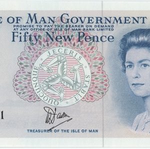 Isle Of Man 50 New Pence ND (1979) Neuf