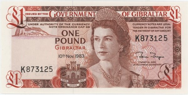 Gibraltar 1 Pound 1983 Neuf