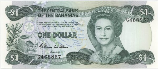 Bahamas 1 Dollar ND (1984) Neuf