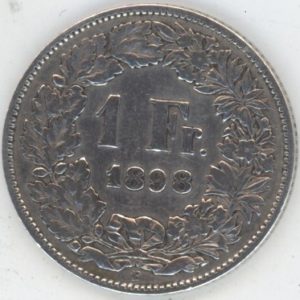 1 Franc 1898 (s-)