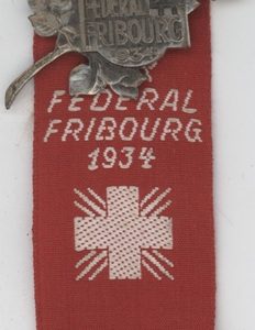 Médaille de Tir Fédéral Fribourg 1934 (ss+)