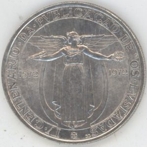 Portugal 50 Escudos 1972 Os Lusiadas (vz) en argent