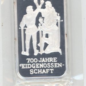 Lingot 1 Ounce Fine Silver 999,0 Argor (unz)