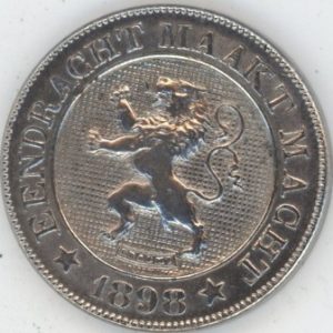 Belgique 10 Centimes 1898 FL. Leopold II (vz)