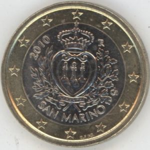 San Marino 1 Euro 2010 (vz)