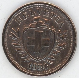 1 Centime 1884 (ss)