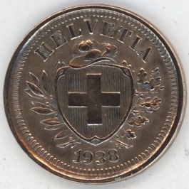 1 Centime 1938 (ss-vz)