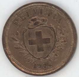 1 Centime 1936 (ss)