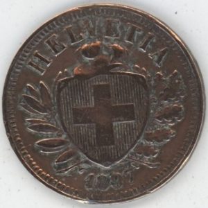 2 Centimes 1897 (s)