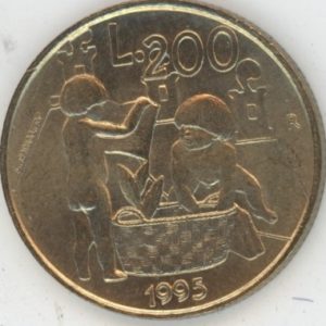 San Marino 200 Lire 1995 (unz)