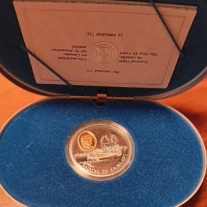 Canada 20 Dollars 1993 Aviation canadienne Le Fairchild 71C (F.d.c.) en argent