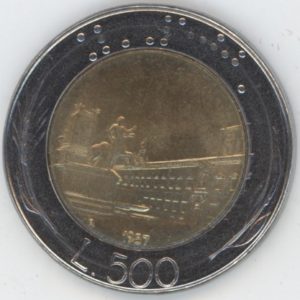 Italie 500 Lire 1987 R (vz-unz)