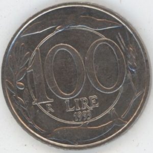 Italie 100 Lire 1993 R (vz)