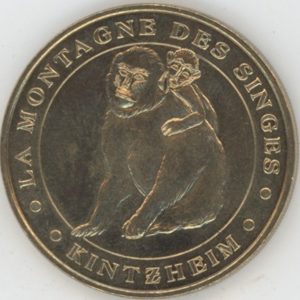 Monnaie de Paris Montagne des Singes Kintzheim 2007 (vz)