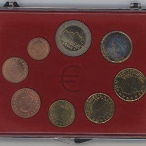 Série Euro Luxembourg 2002 (unz)