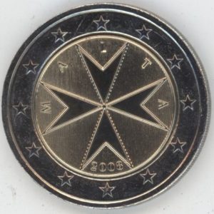 Malte 2 Euros 2008 (vz-unz)